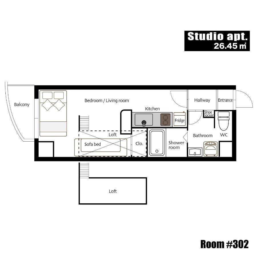 Ouchi Hotel Higashi-Hiratsuka #302 히로시마 외부 사진